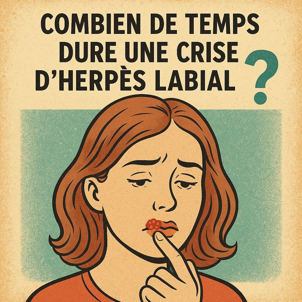 Combien De Temps Dure Une Crise D'Herpes Labial ?