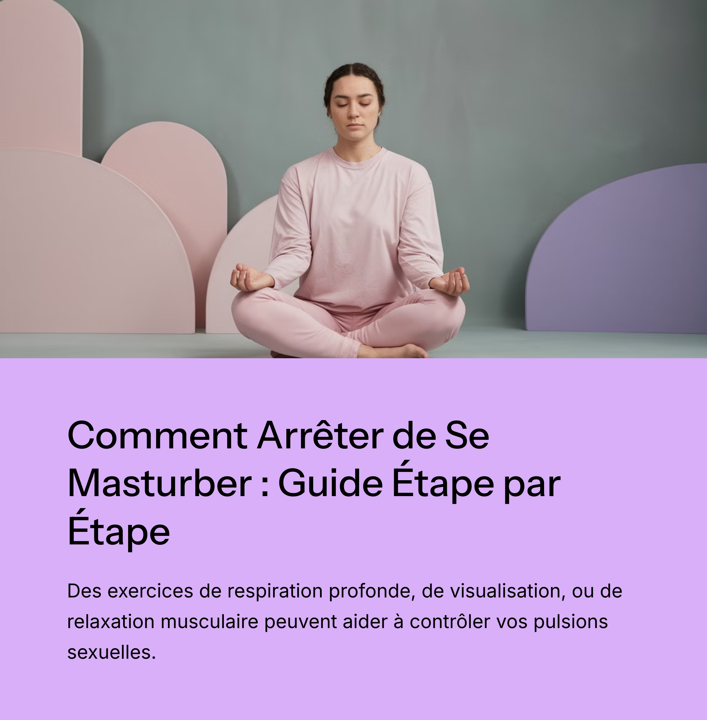 Comment Arrete De Se Masturber?