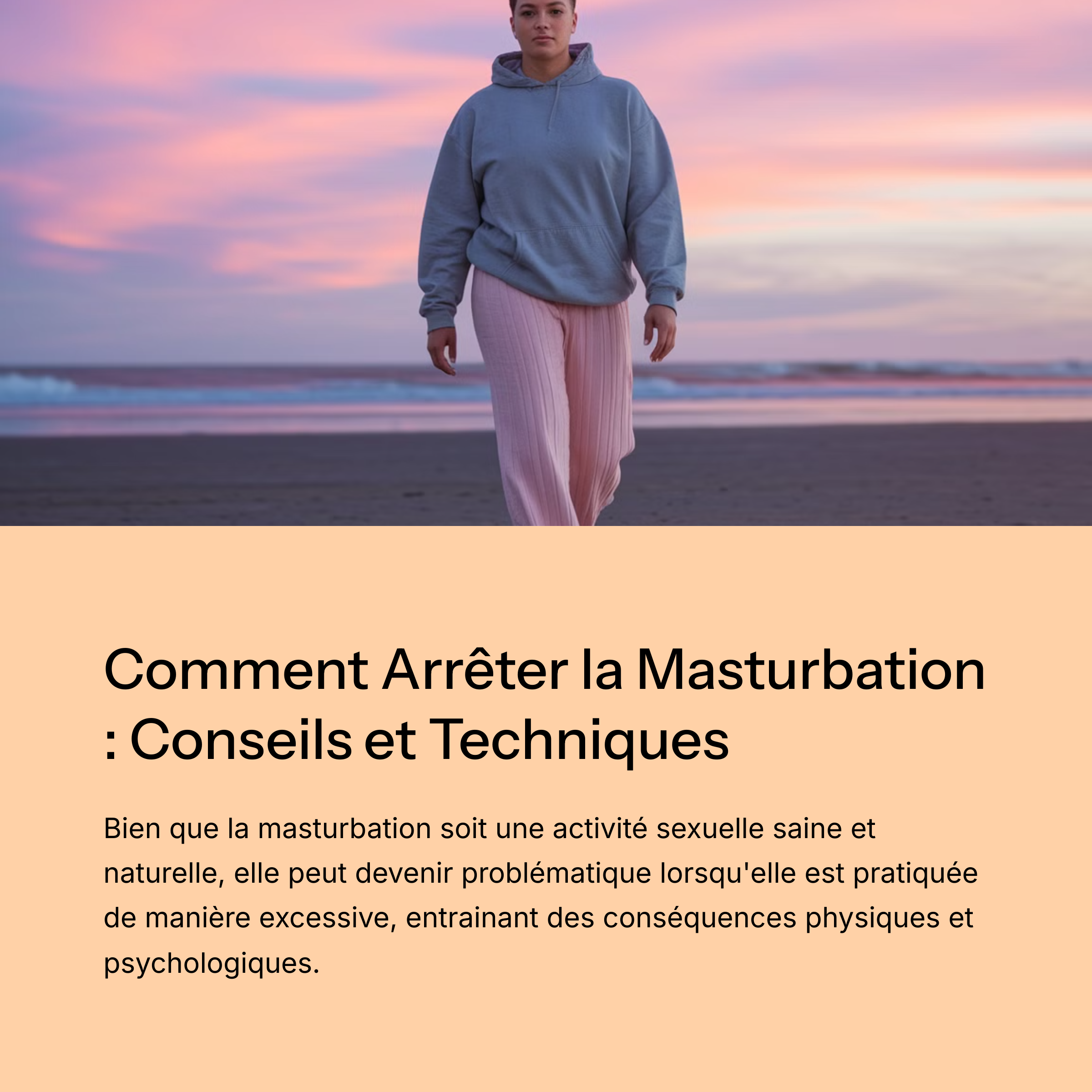 Comment Arrete La Masturbation?