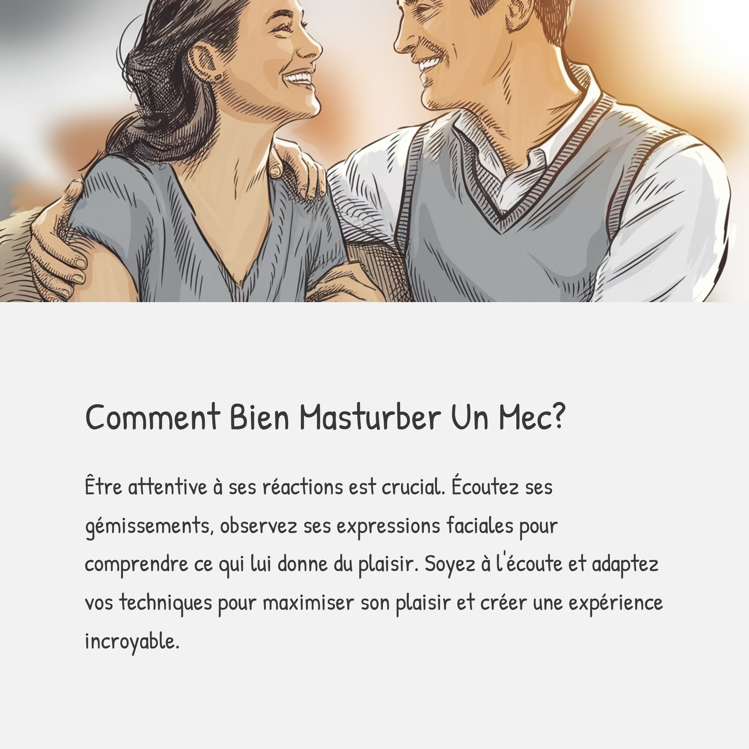 Comment Bien Masturber Un Mec?