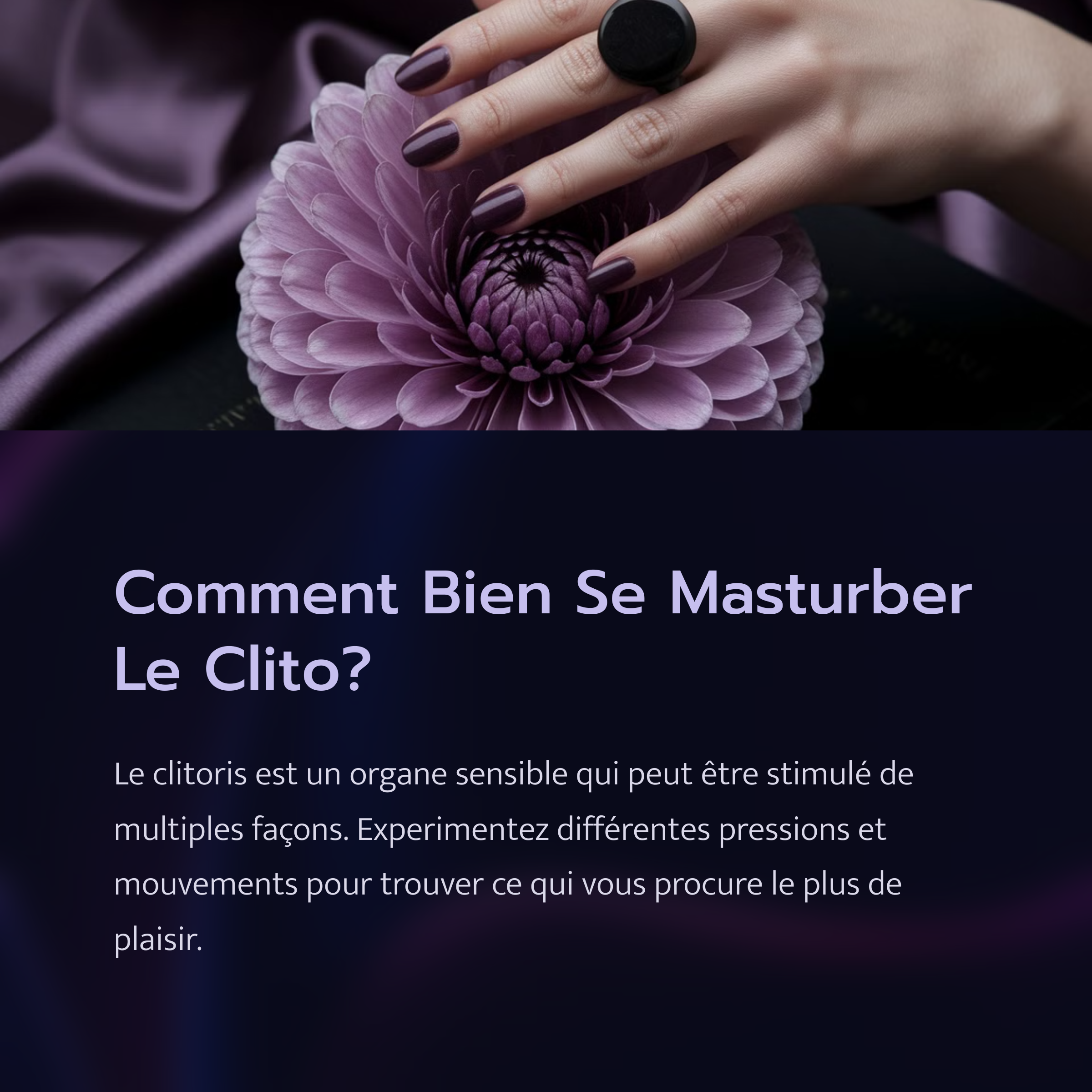 Comment Bien Se Masturber Le Clito?