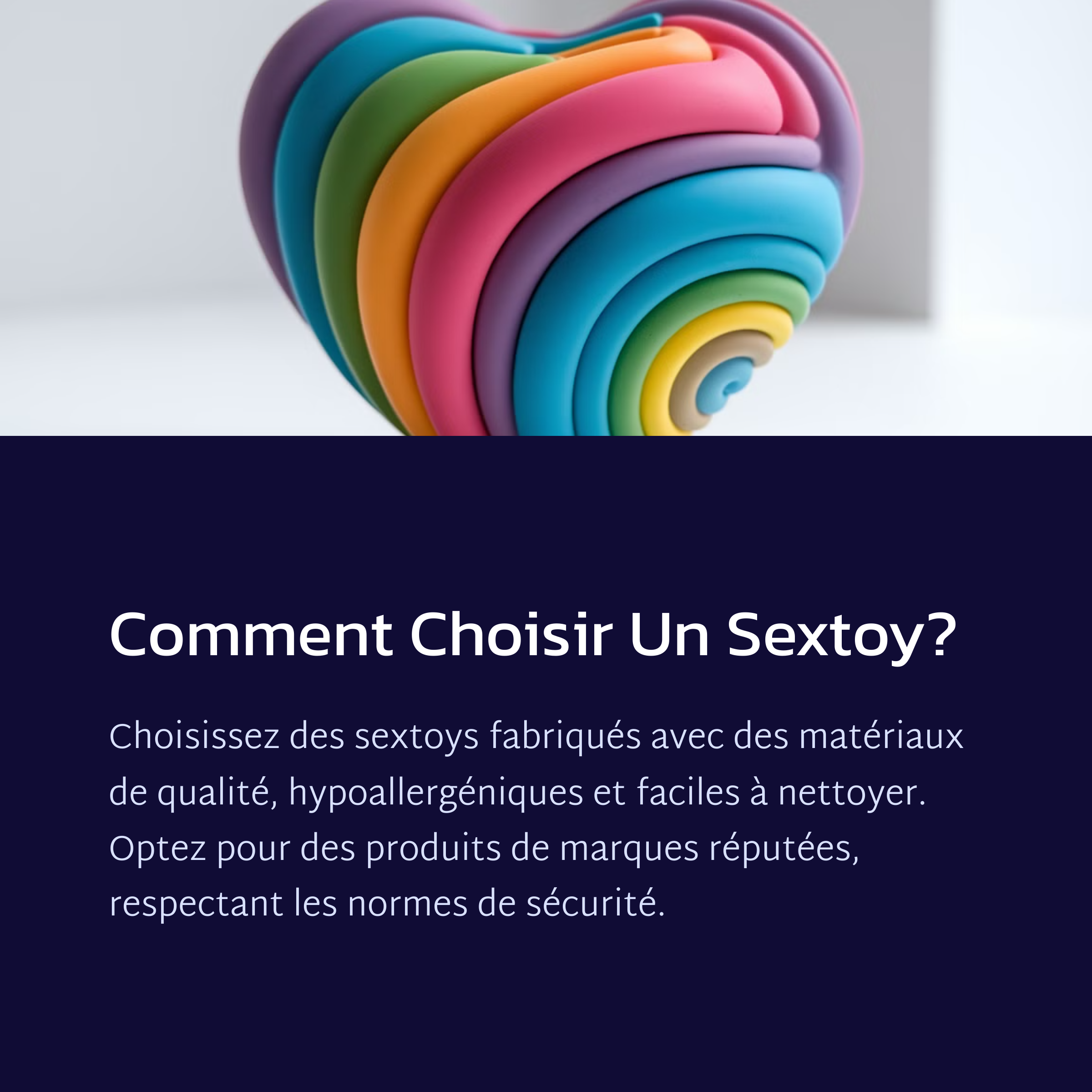 Comment Choisir Un Sextoy?