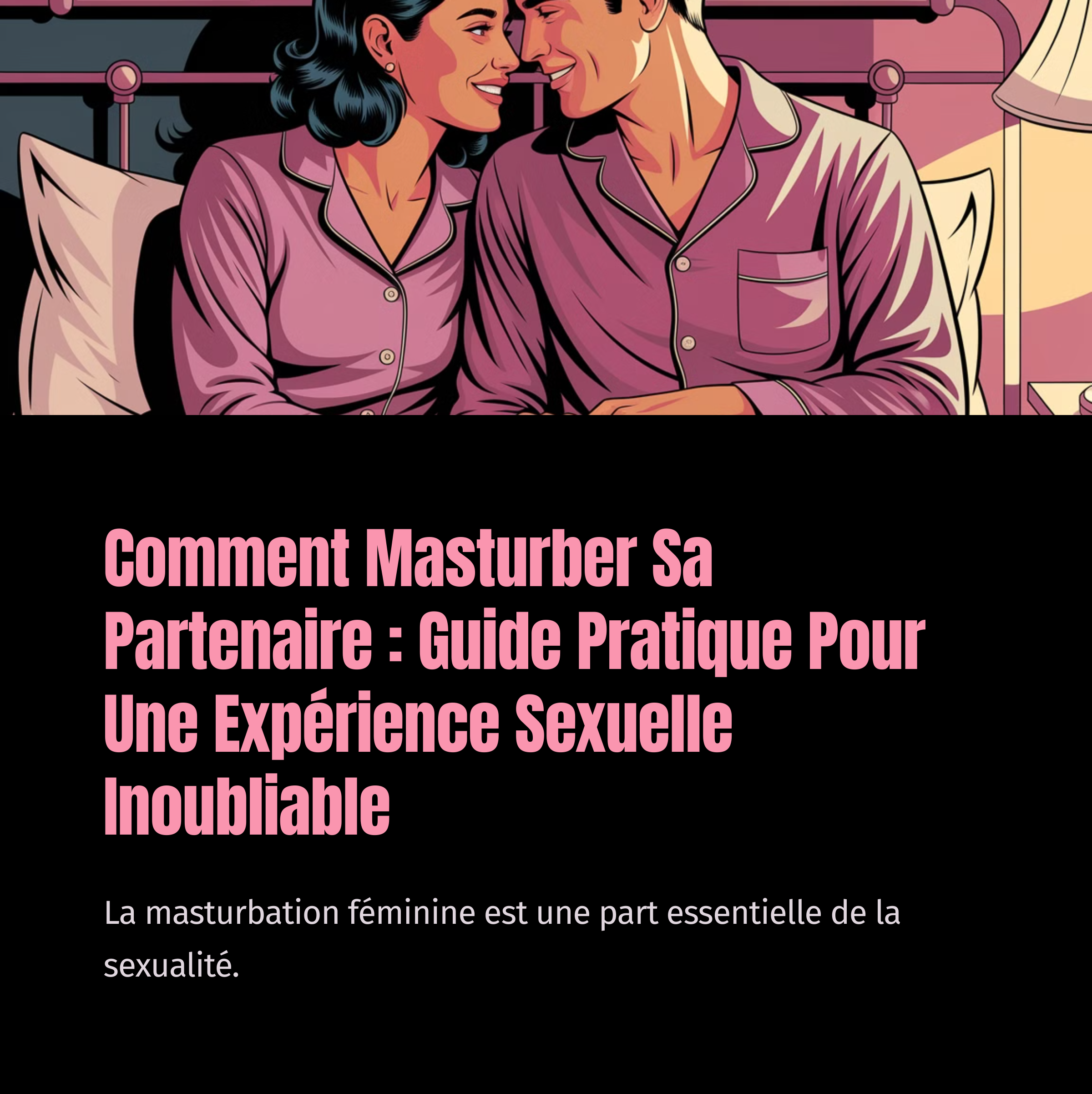 Comment Masturber Sa Partenaire?