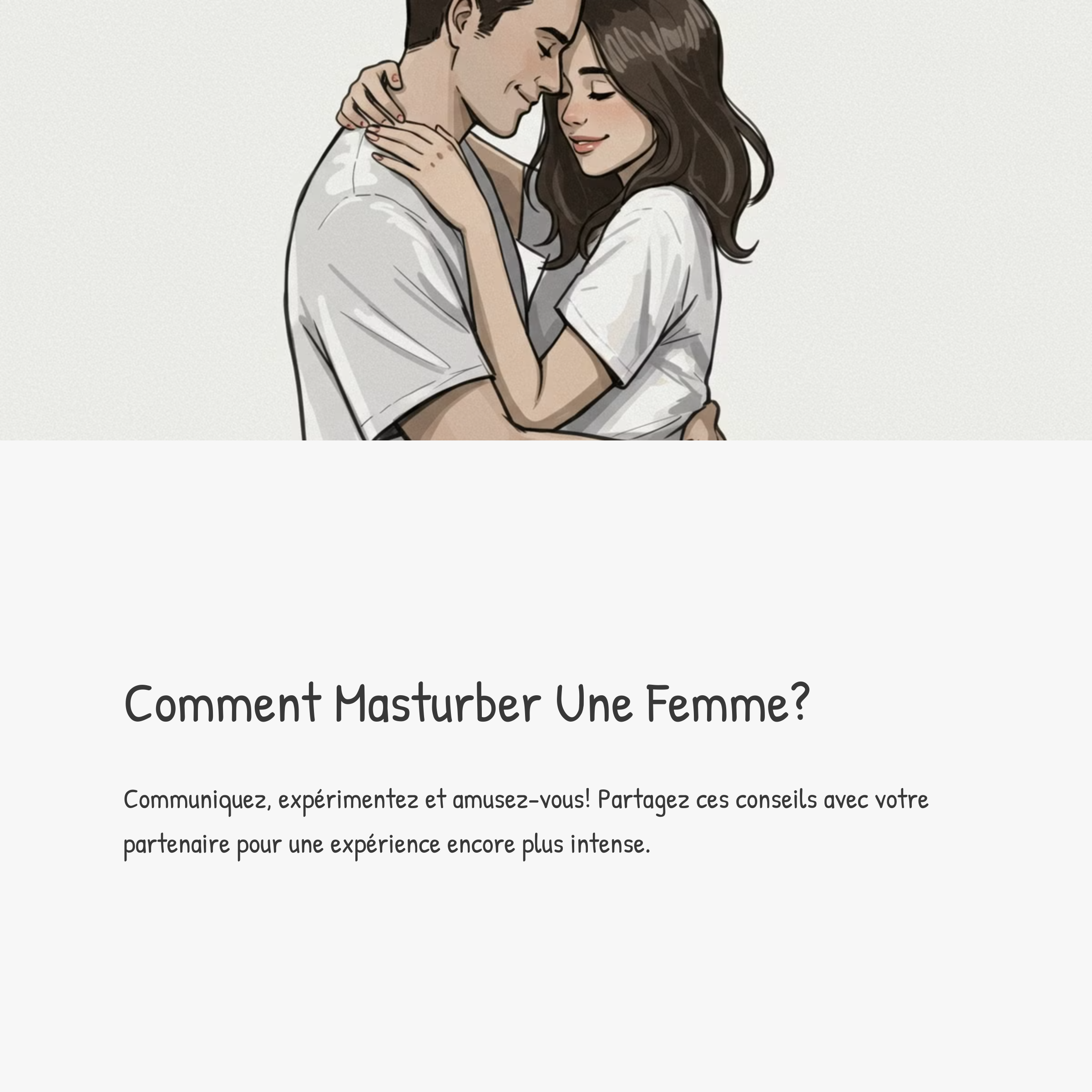 Comment Masturber Une Femme?