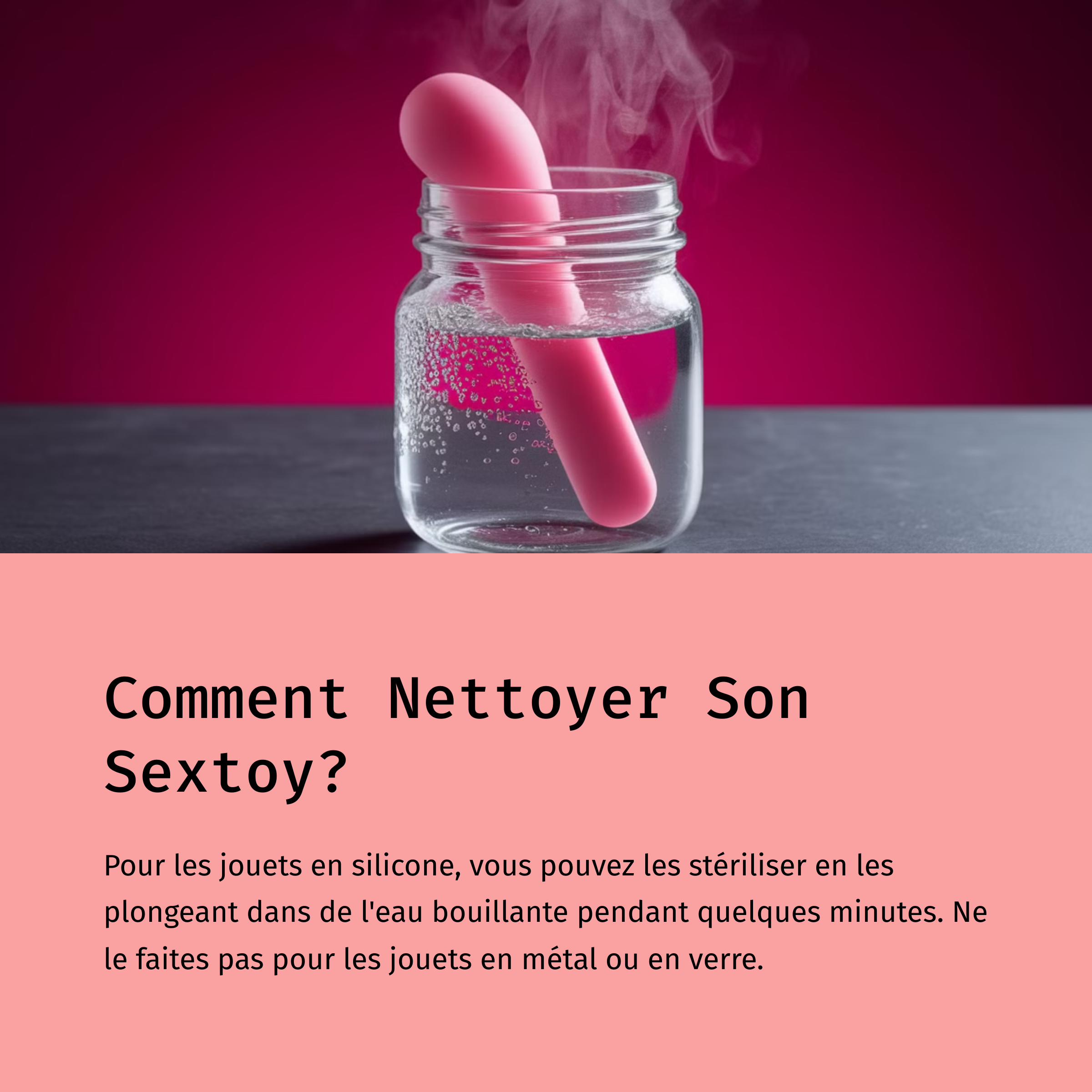 Comment Nettoyer Son Sextoy?