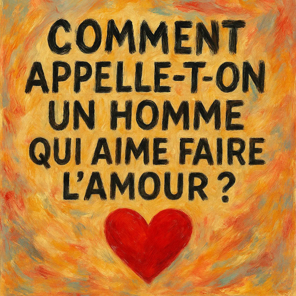 Comment Appelle T-On Un Homme Qui Aime Faire L'Amour ?
