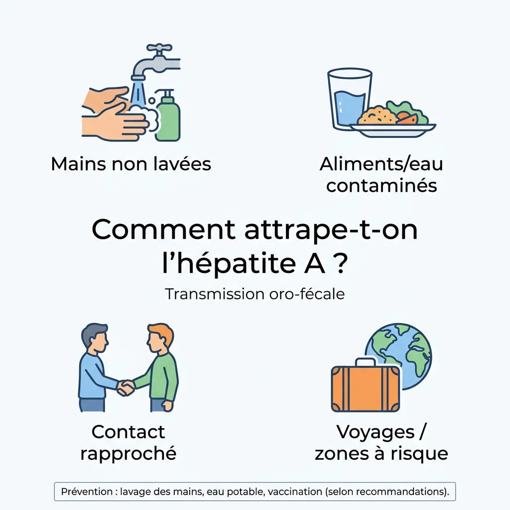 Comment Attrape-T-On L'Hépatite A ?