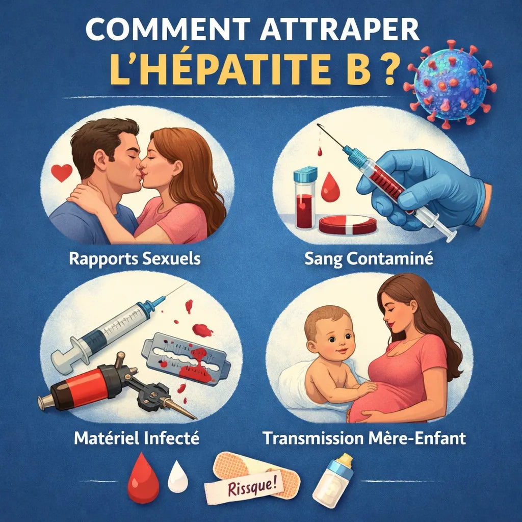 Comment Attraper L'Hépatite B ?