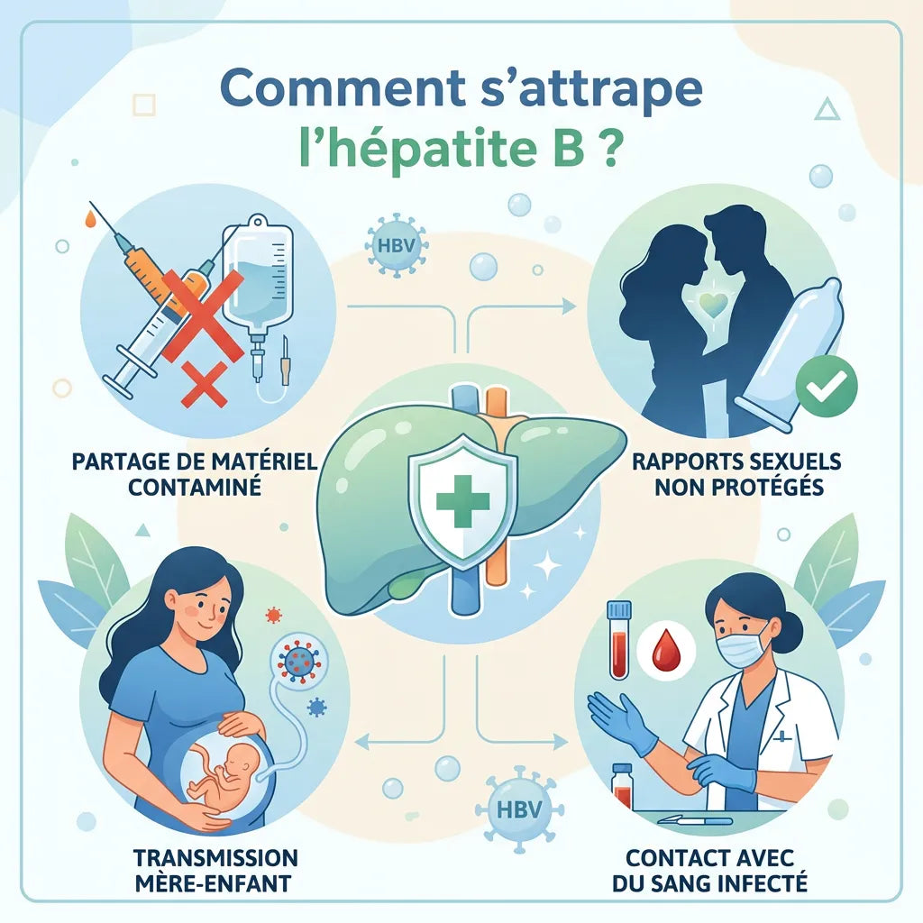 Comment S'Attrape L'Hépatite B ?