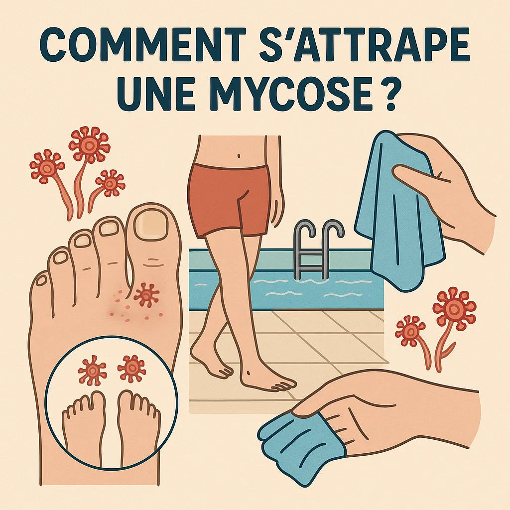 Comment S'Attrape Une Mycose ?