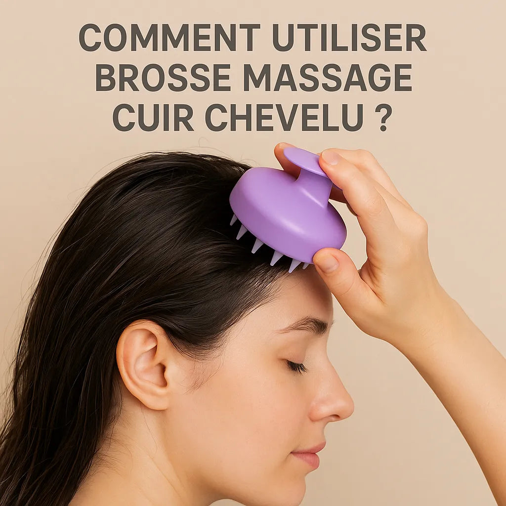 Comment Utiliser Brosse Massage Cuir Chevelu ?