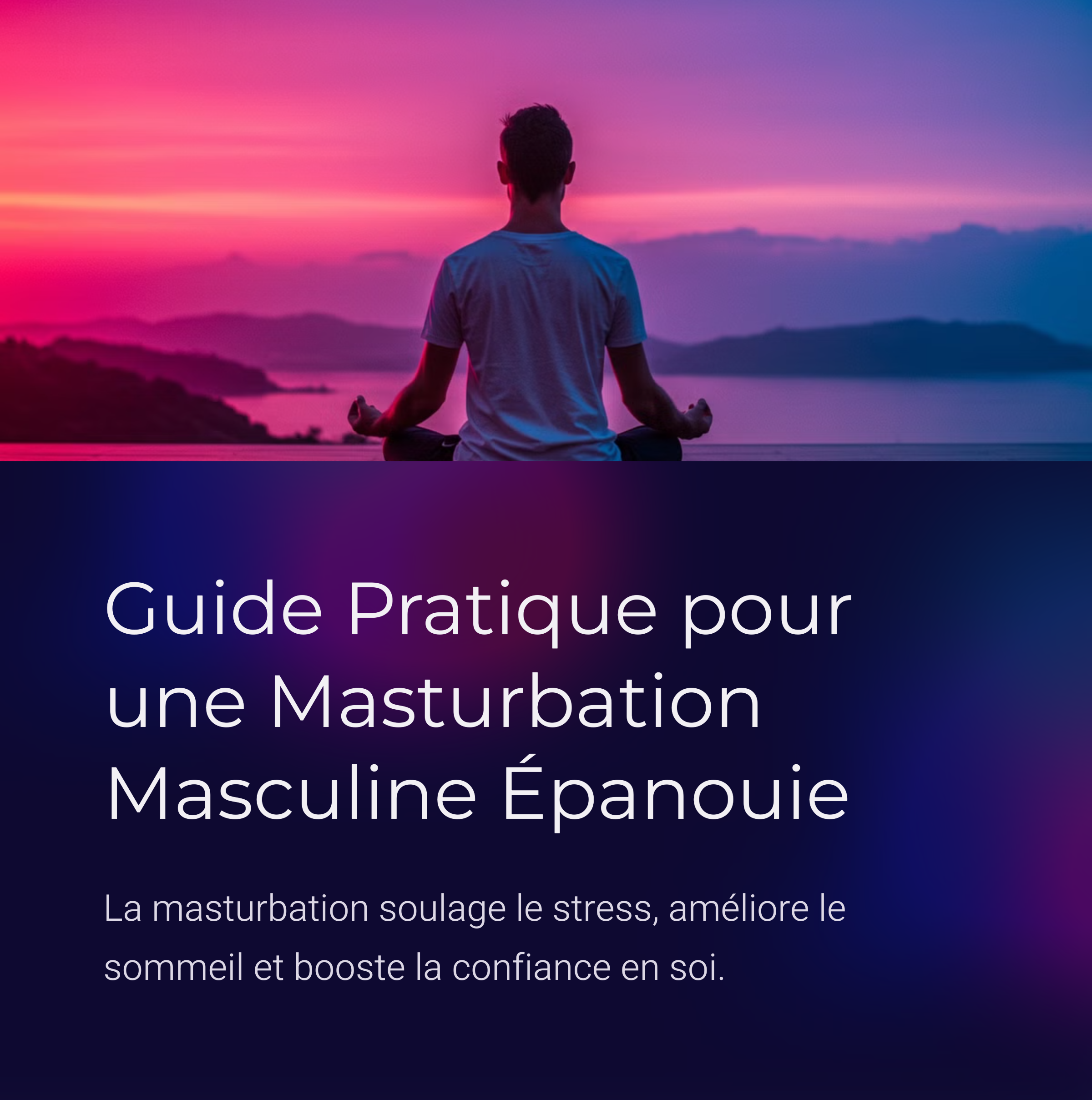 Comment Se Masturber Garcon?