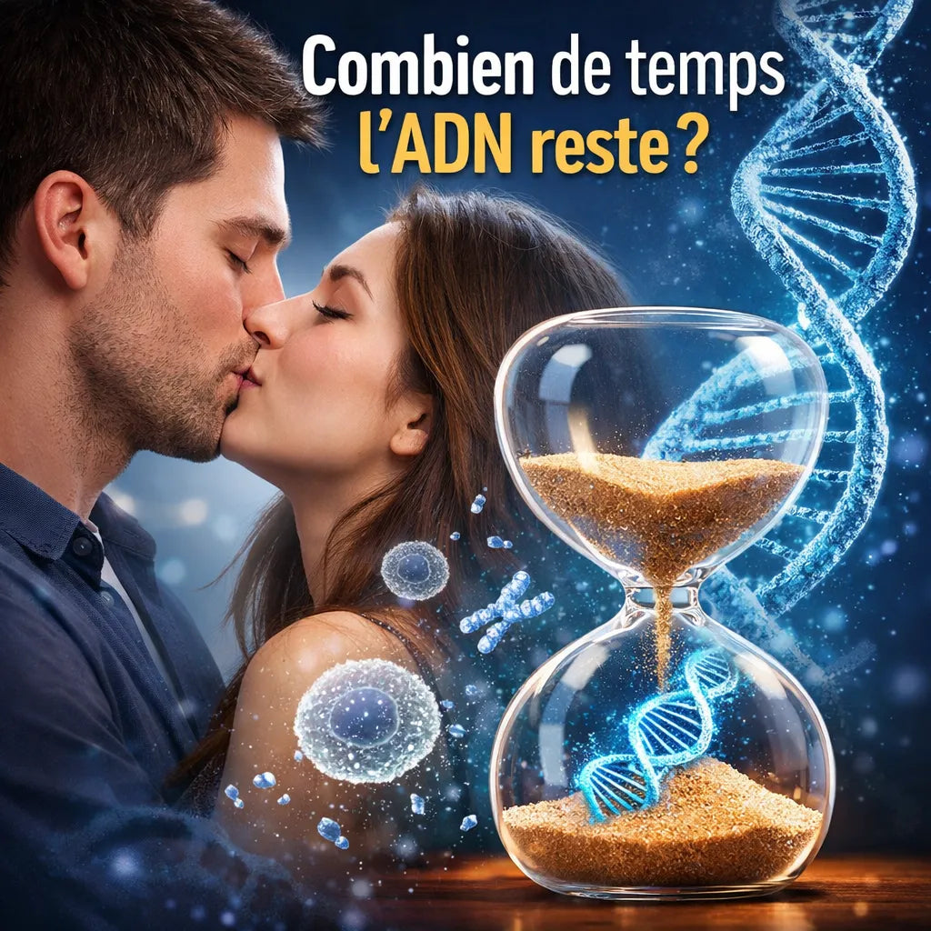 Quand On Embrasse Quelqu'Un L'Adn Reste Combien De Temps ?