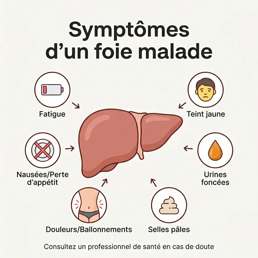 Quel Sont Les Symptômes D'Un Foie Malade ?