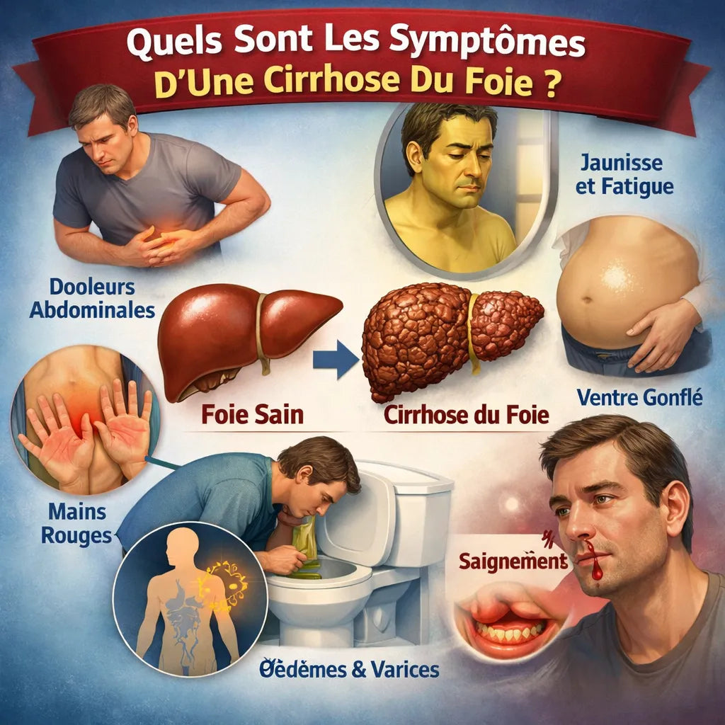 Quel Sont Les Symptômes D'Une Cirrhose Du Foie ?