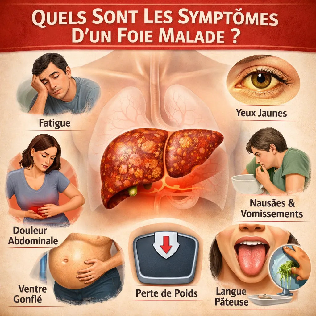 Quels Sont Les Symptômes D'Un Foie Malade ?