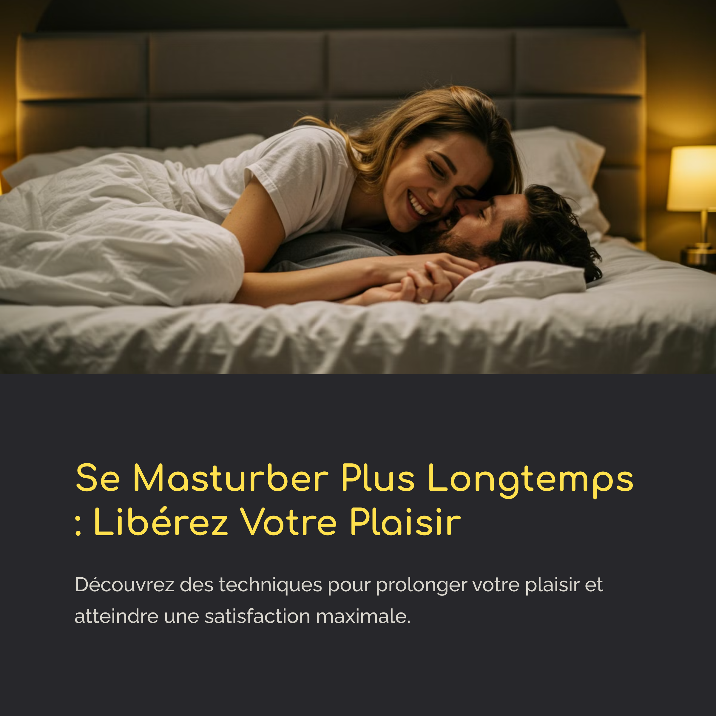 Comment Se Masturber Longtemps?