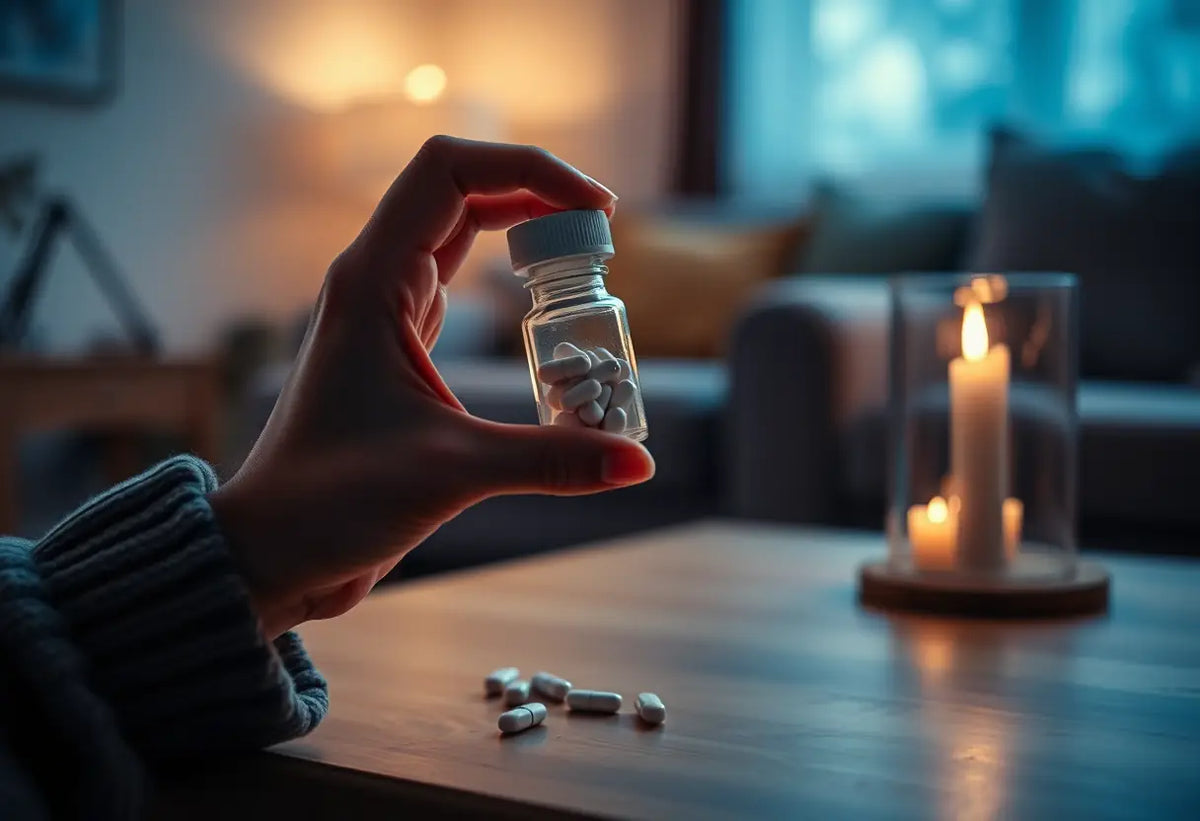 Maince contraceptive dans un salon accueillant