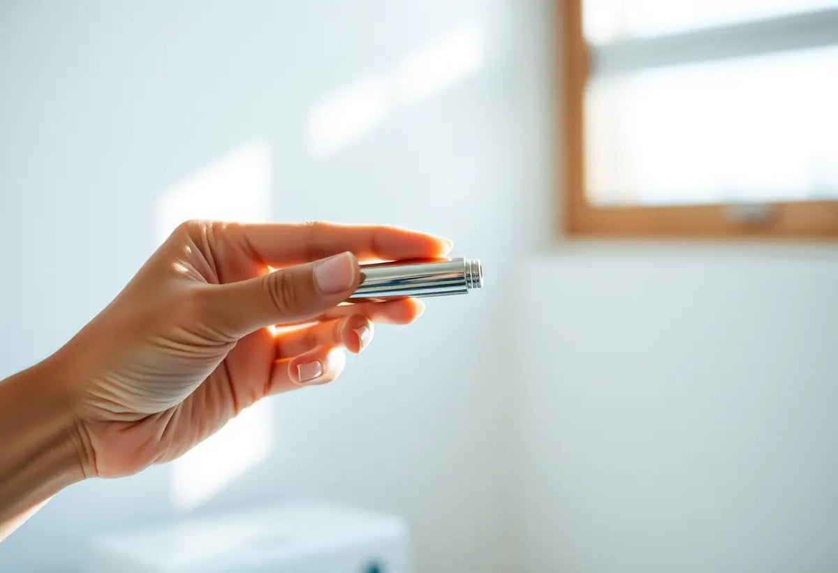 Main objet métallique utilisé dans la méthode Essure