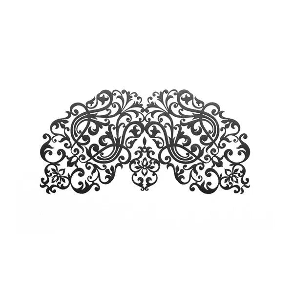 Masque vinyle noir sexy soirées pimentées Bijoux Indiscrets réutilisable