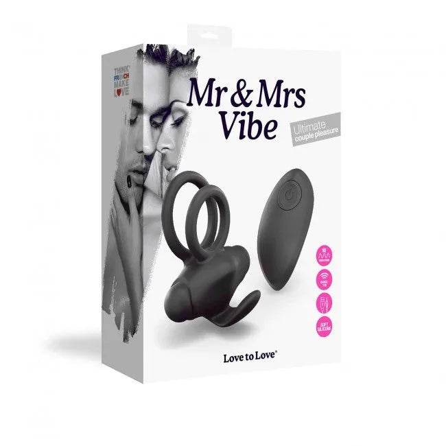 Cocking Vibrant Mr et Mrs Vibe - Noir