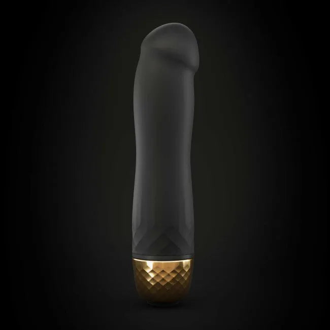 Vibromasseur Dorcel Must Mini 12,5 cm - Noir et Or