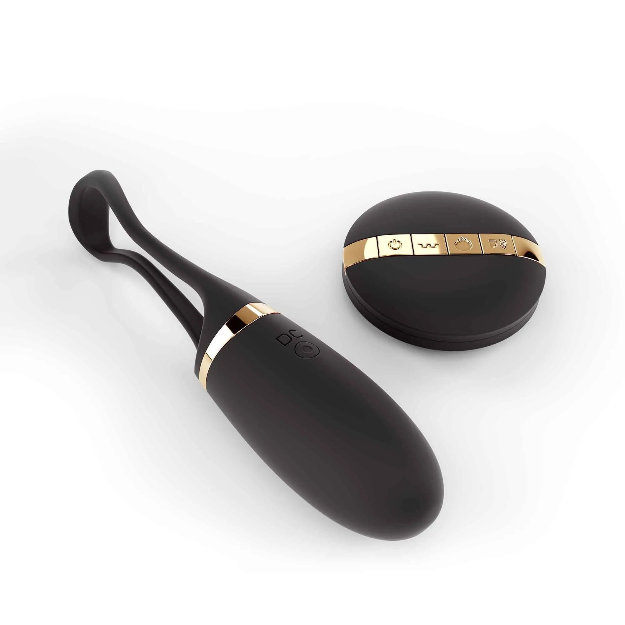 Oeuf vibrant télécommandé silicone sans phtalate contrôlé par voix 10 modes