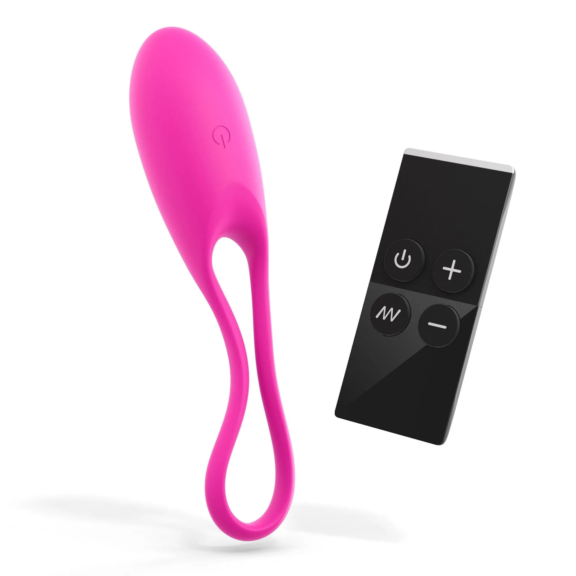 Oeuf vibrant télécommande silicone waterproof 10 modes Feel Love rose