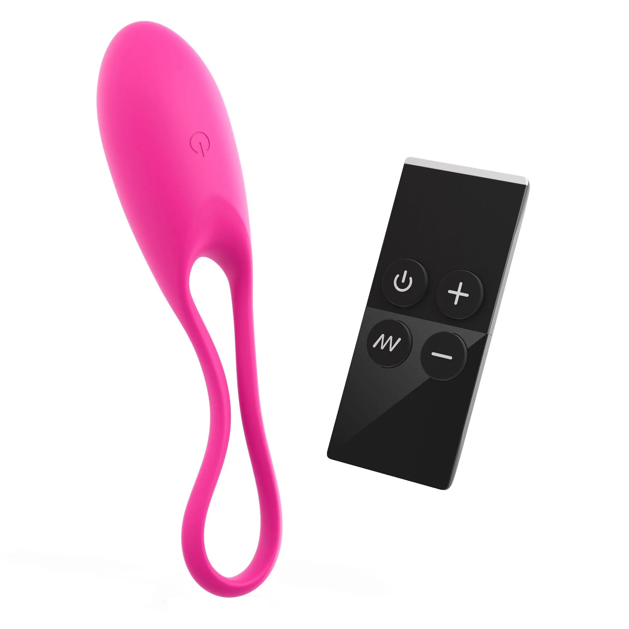 Oeuf vibrant télécommande silicone waterproof 10 modes Feel Love rose