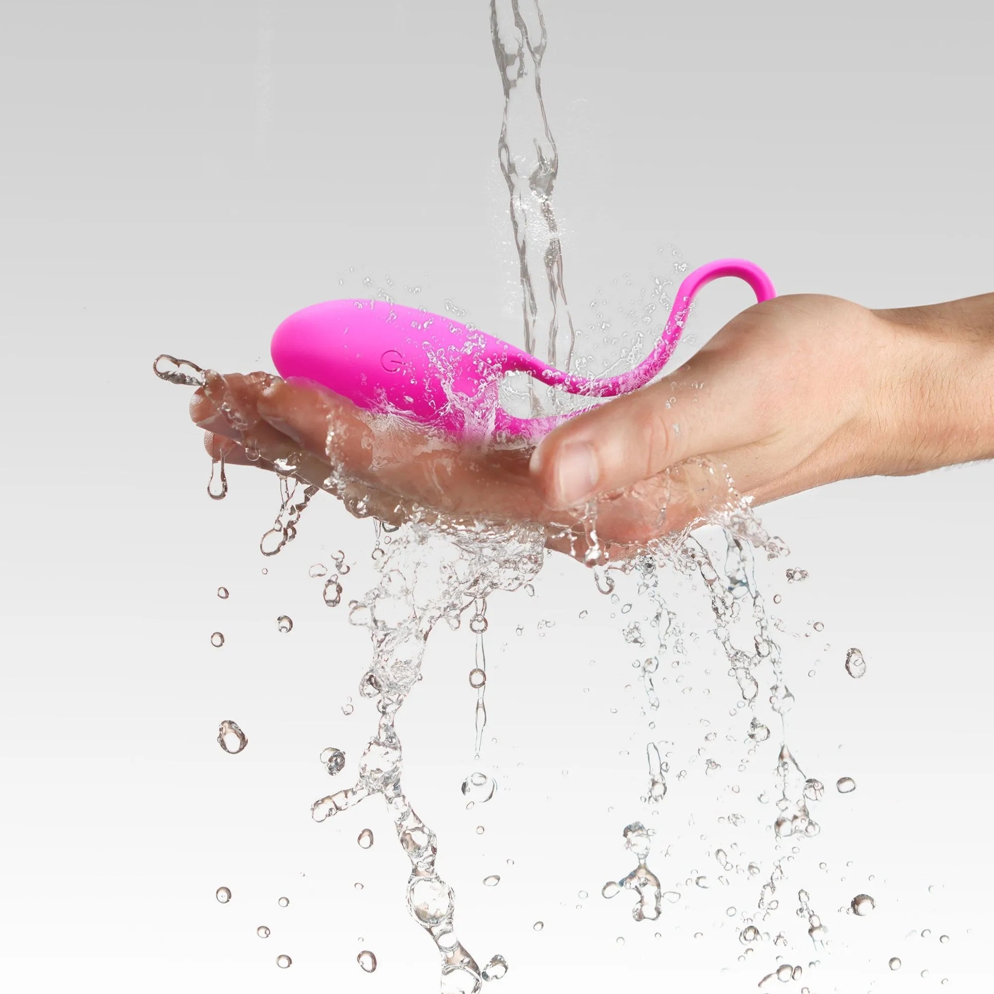 Oeuf vibrant télécommande silicone waterproof 10 modes Feel Love rose