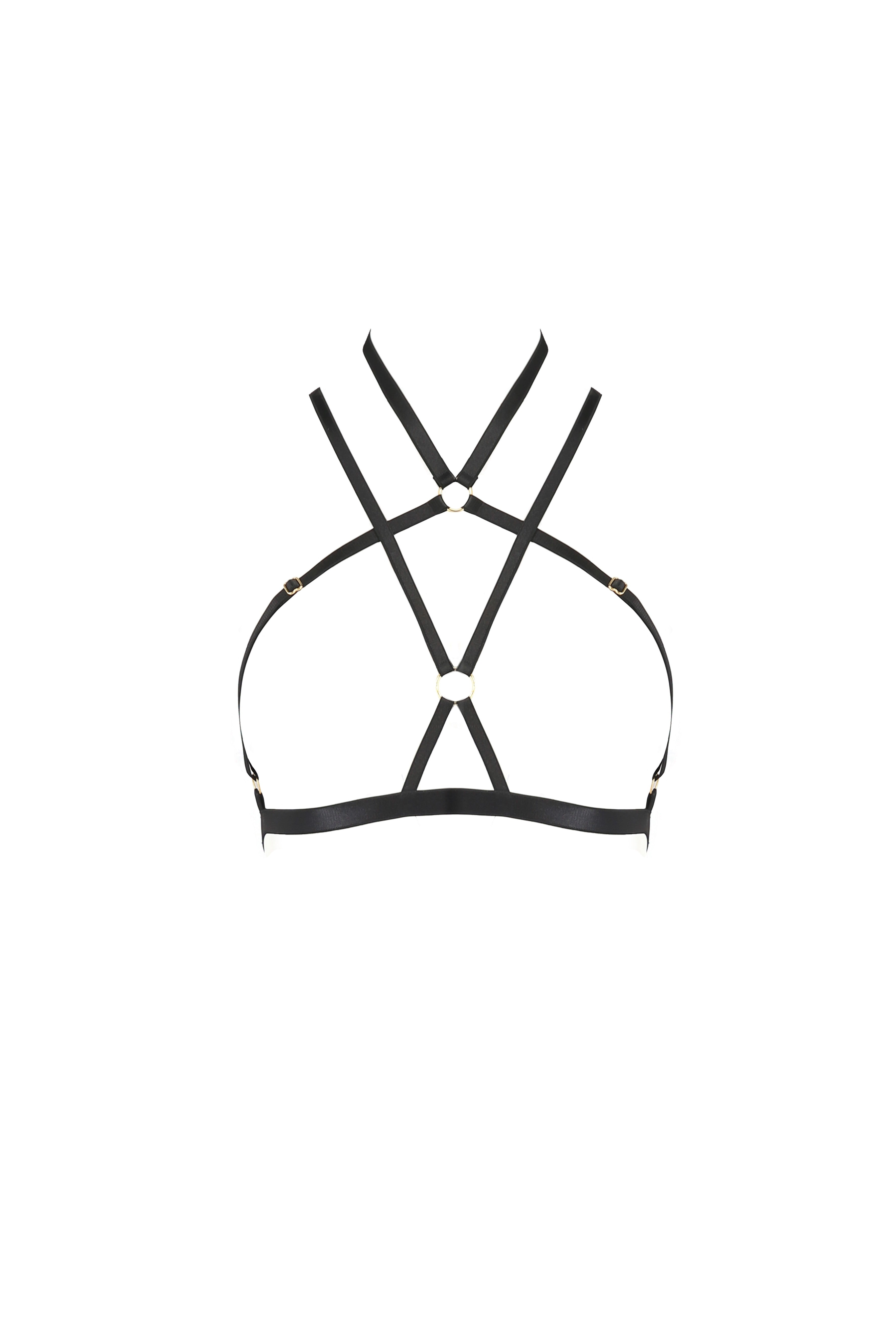 Ensemble lingerie sexy Kelis noir deux pièces femme polyamide sensualité