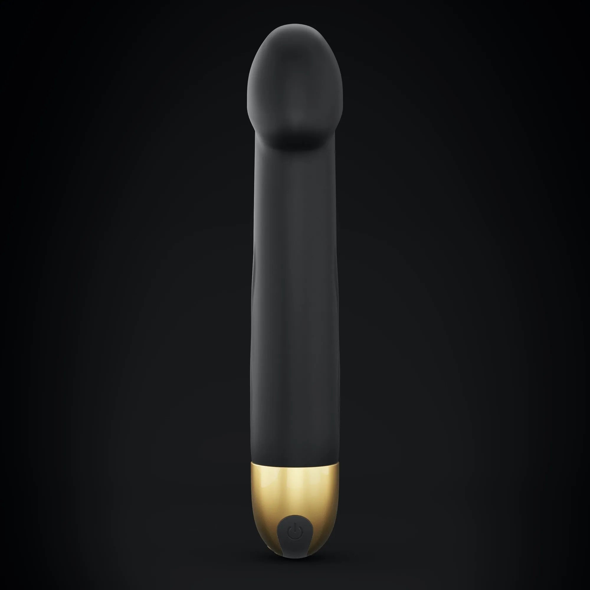 Vibromasseur Real Vibration M 22 cm 2.0 - Noir et Or