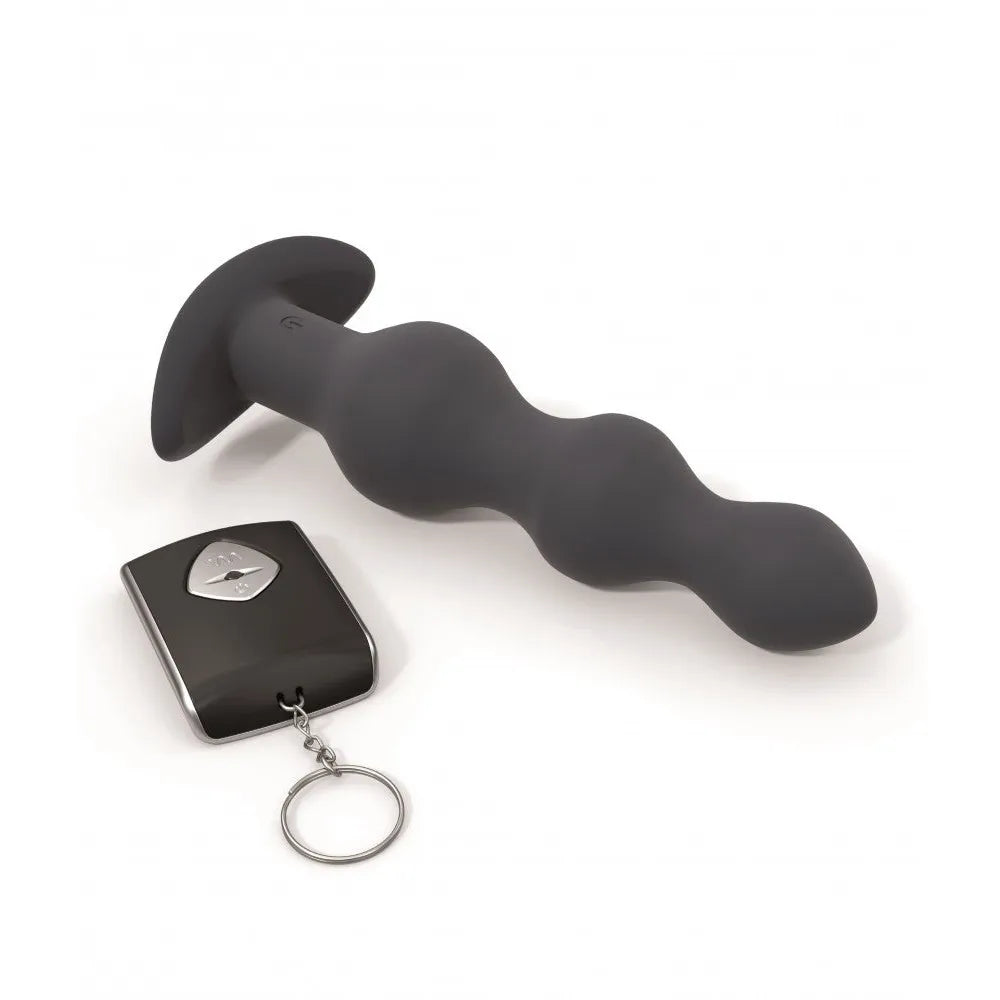 Chaîne Anale Vibrante Puissante Deep Secret M 3 Boules USB Noir