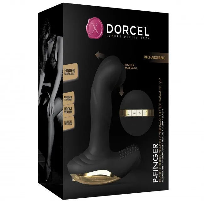 Vibromasseur télécommandé silicone ultra-doux double moteur prostate et vagin