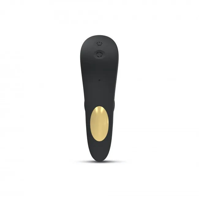 Vibromasseur Twist Delight Noir stimulation intense double moteur télécommande ergonomique