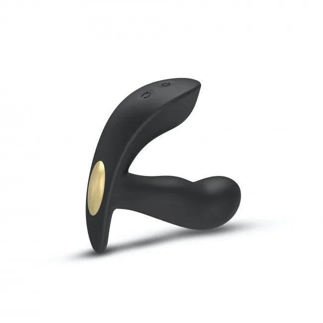 Vibromasseur Twist Delight Noir stimulation intense double moteur télécommande ergonomique