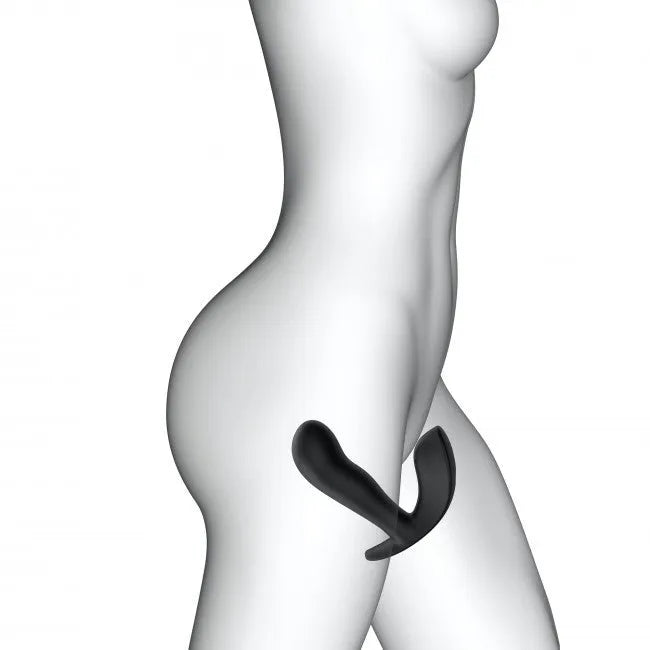 Vibromasseur Twist Delight Noir stimulation intense double moteur télécommande ergonomique
