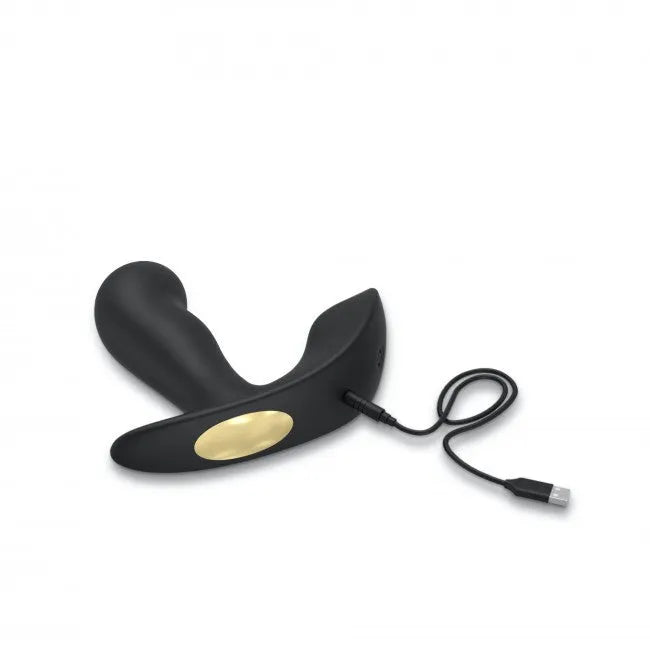 Vibromasseur Twist Delight Noir stimulation intense double moteur télécommande ergonomique