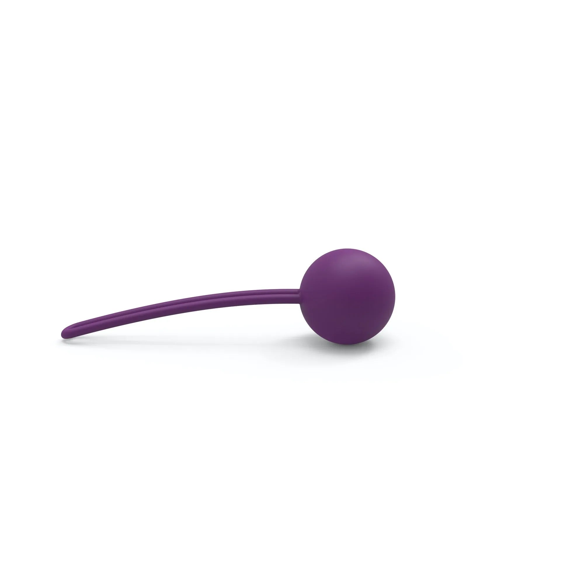 Boules de Geisha Per'Fit'Kit violettes, ergonomiques, pour entraînement périnéal discret et progressif.