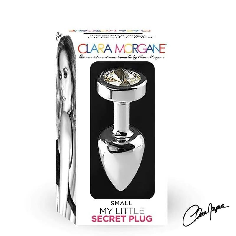 Plug anal aluminium blanc waterproof petite taille femme homme couple