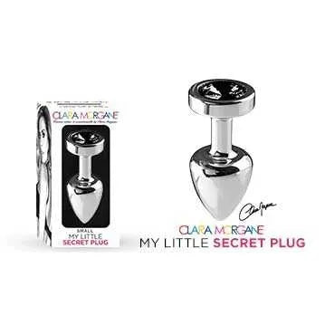 Plug anal aluminium waterproof noir petite taille pour homme femme couple