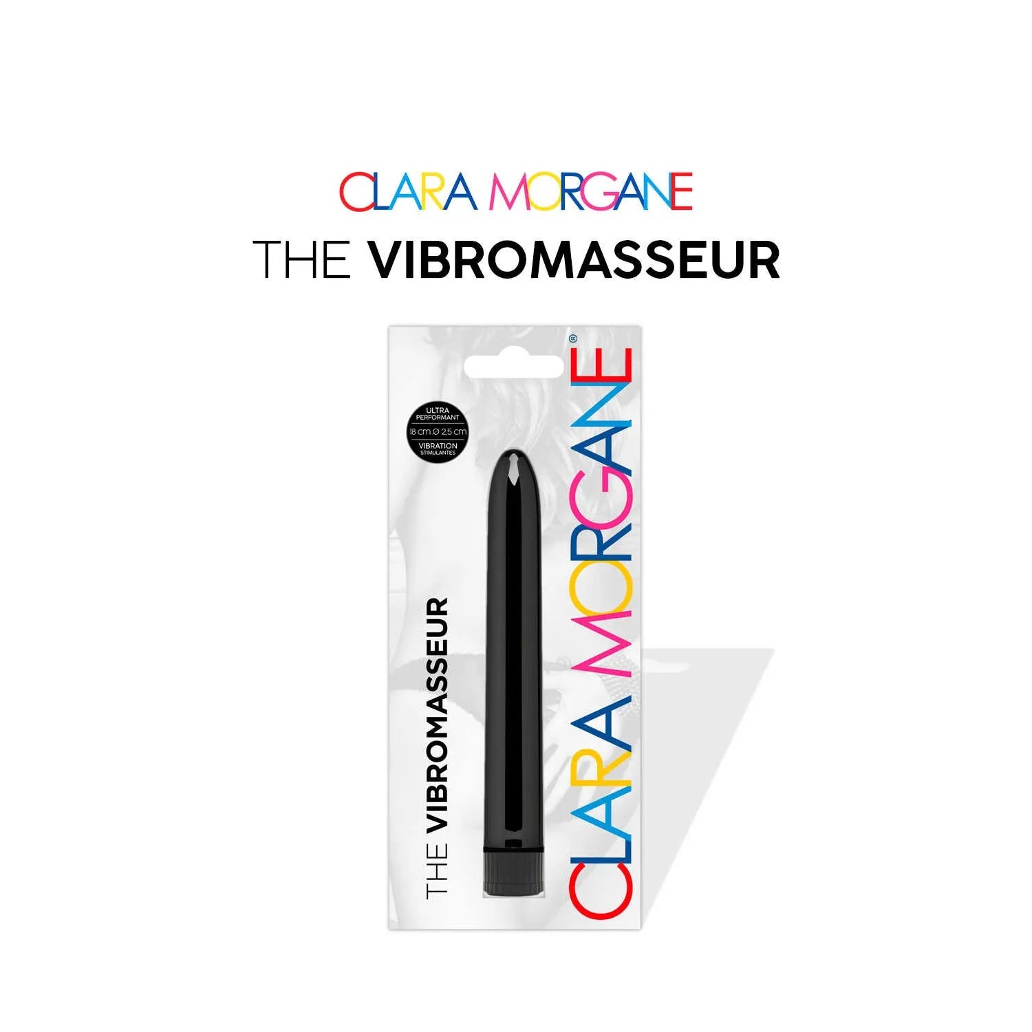 Vibromasseur ABS Noir Femme Vibrant Sans Phtalates Usage Vaginal Clitoris