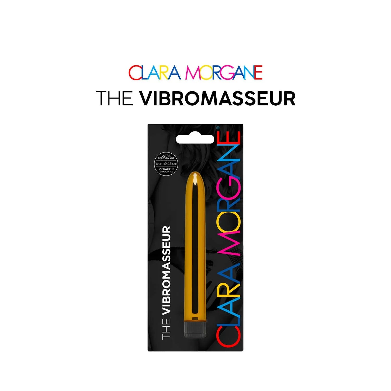 Vibromasseur ABSPhtalates Sans Vibrant Femme Clitoris Vaginal 18cm Gold