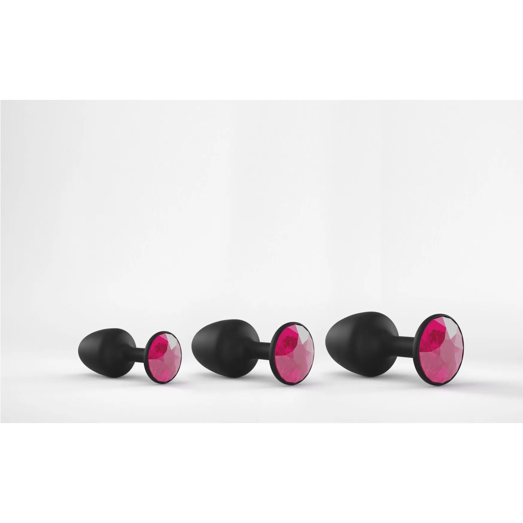 Plug Anal Bijou Rosebud Ruby M Vibrant Stimulation Geisha Noir Rose