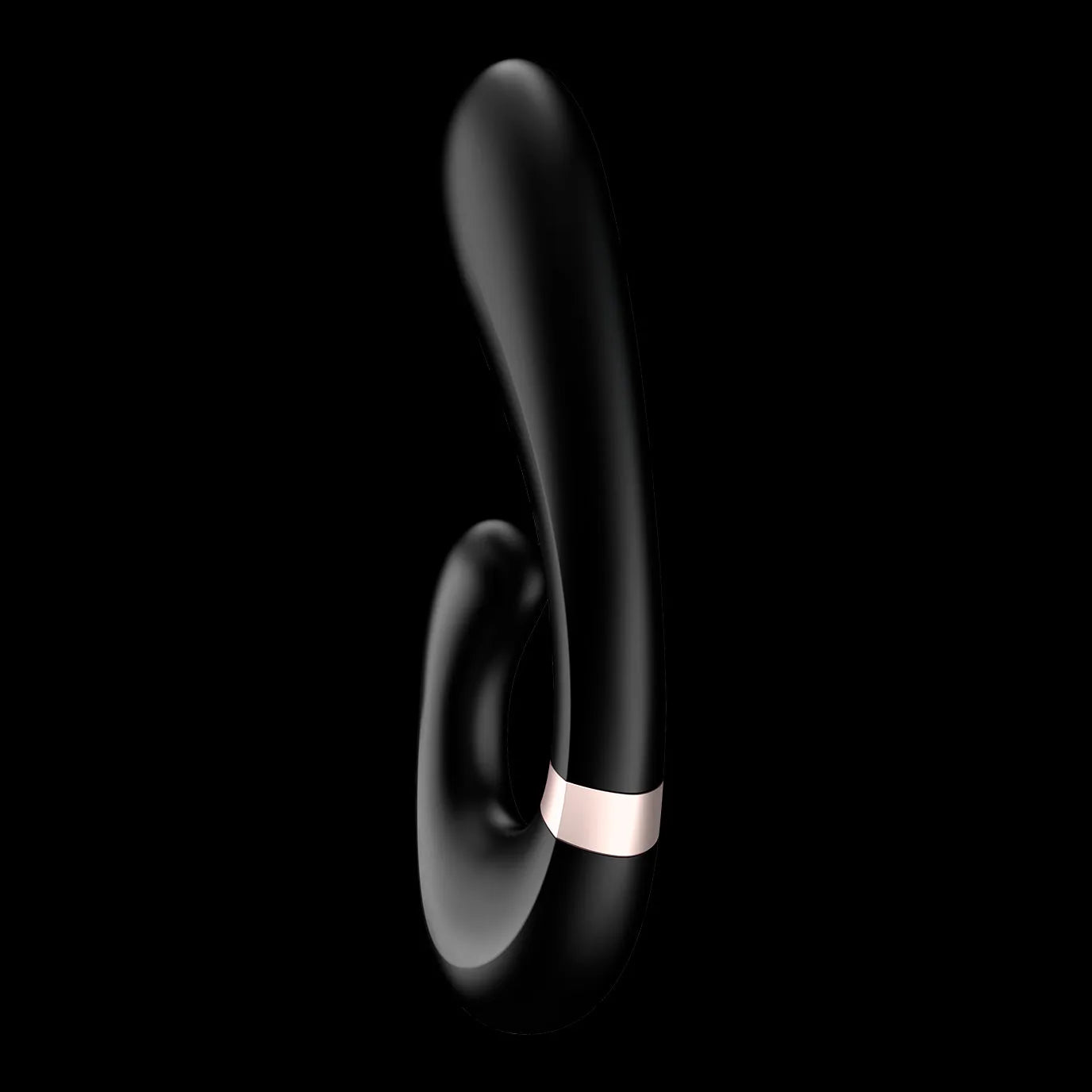 Heat Wave Connect App - Noir Stimulateur clitoridien et Vibromasseur point G Satisfyer