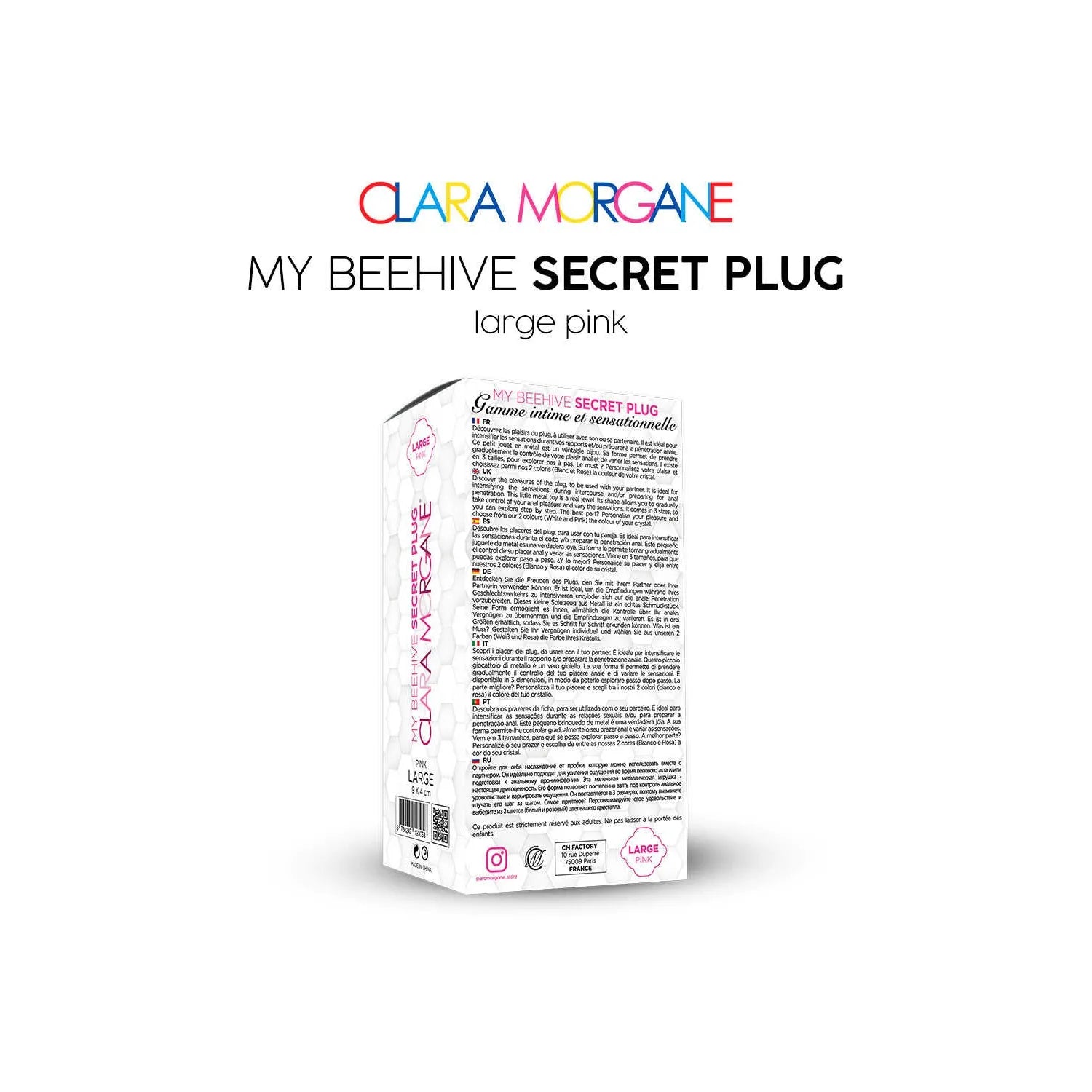 My Beehive Secret Plug Aluminium Taille Large Medium Small