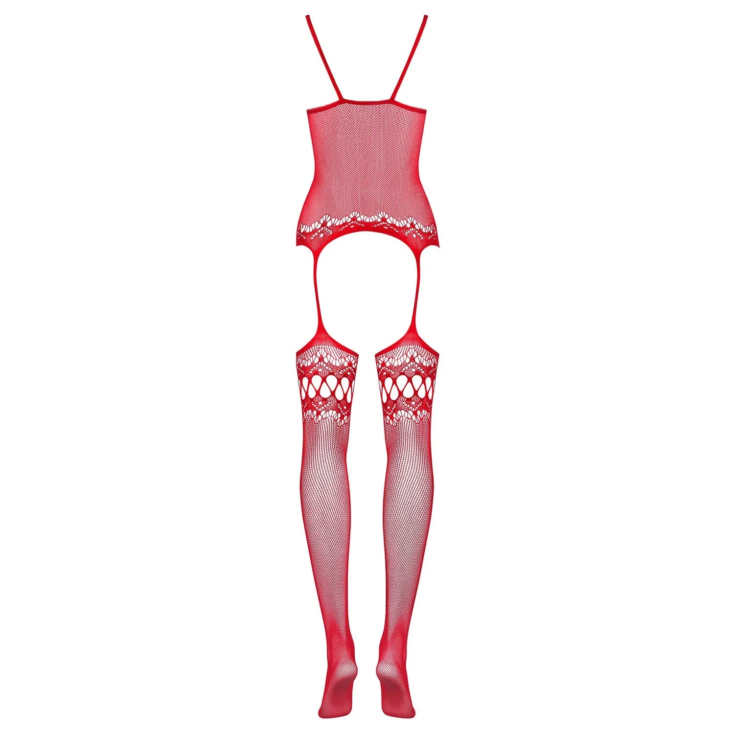 F214 Bodystocking - Rouge