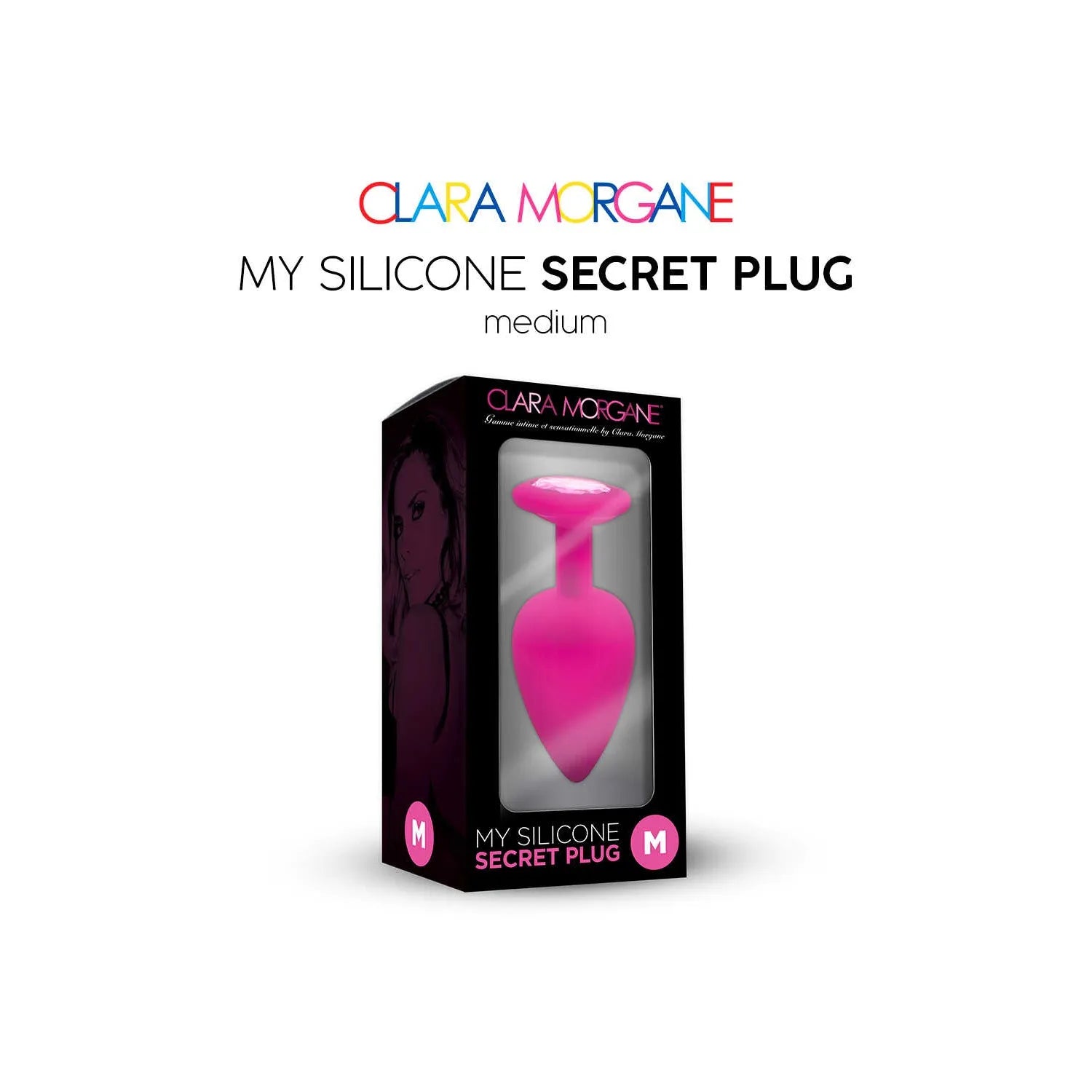 Plug Anal Silicone Rose Taille S M L Confort Discret