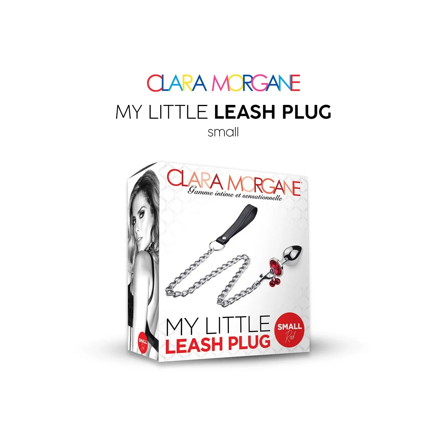My Little Leash Plug SMALL acier hypoallergénique stimulation anale duo excitant