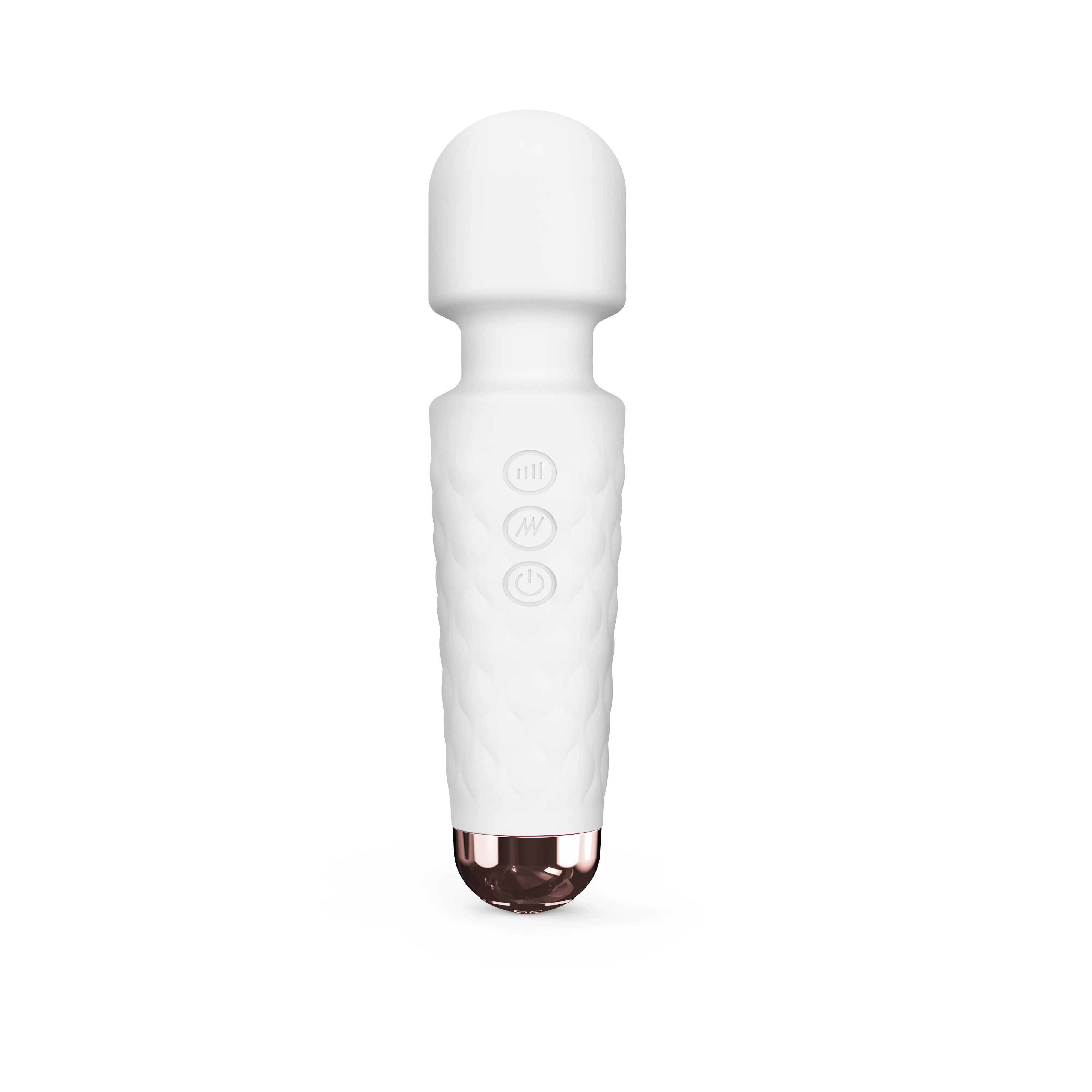 MINI WANDERFUL DORCEL Blanc Or Rose Silencieux Puissant Voyage Stimulation Vaginale Clitoridienne